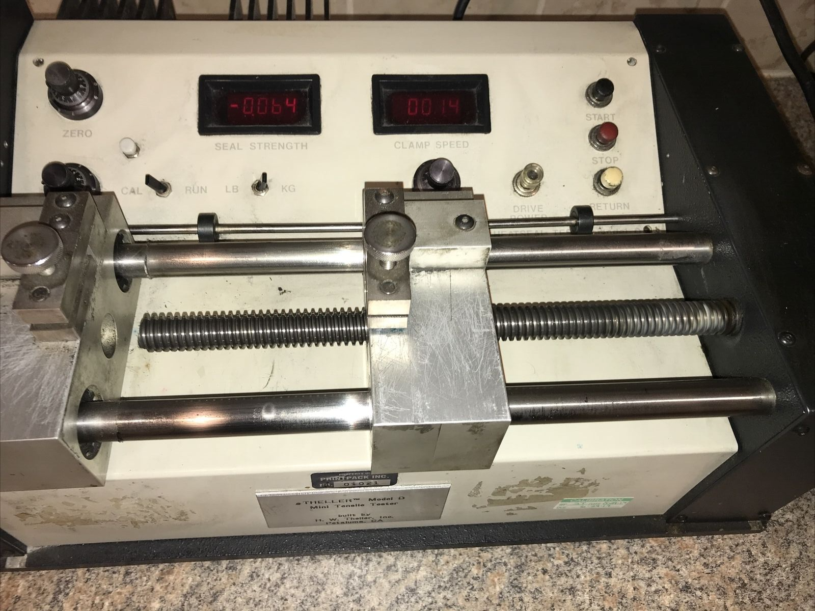 Theller Mini Tensile Tester Model D