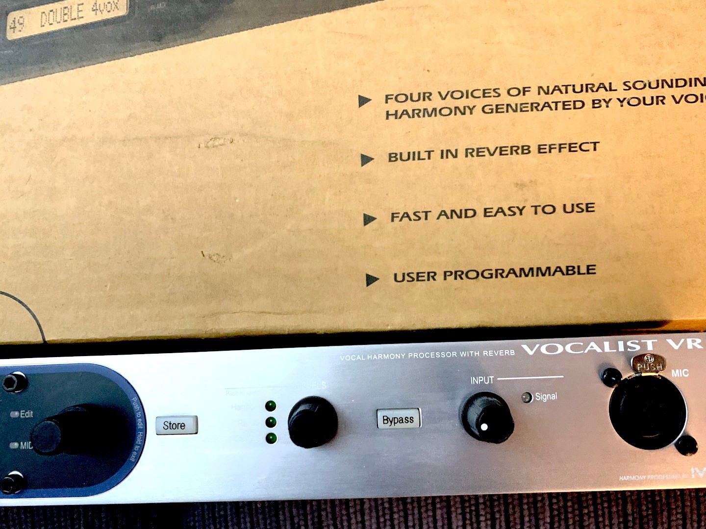DigiTech Vocalist VR Harmonizer Vocal Harmony Processor OPEN BOX DEMO !