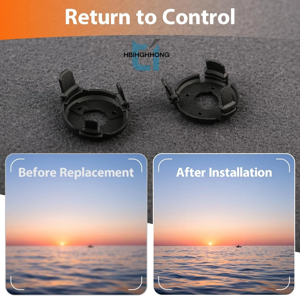 Replacement for DJI Mini 3 Gimbal Shock Absorption Rubber Black-Short