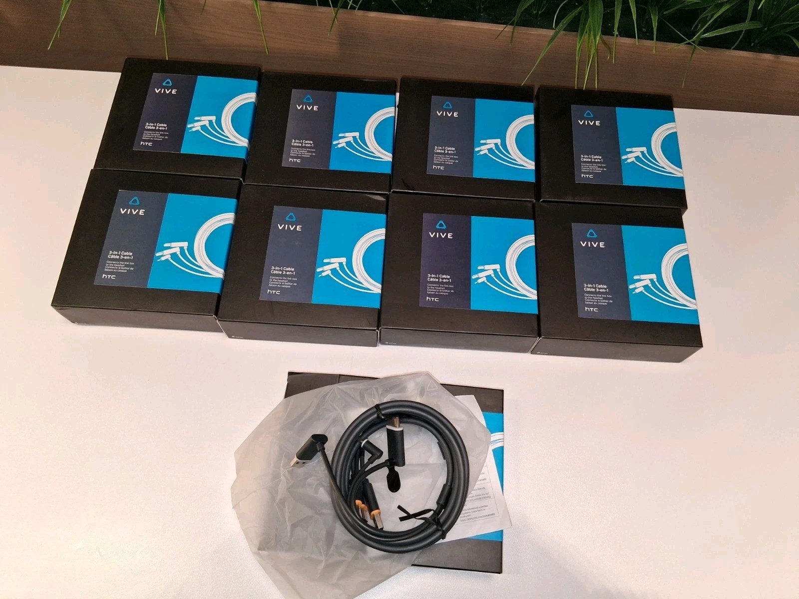 HTC Vive 3‑in‑1 Cable CA H110 Orig OEM Replacement VR Headset Link Box Cable