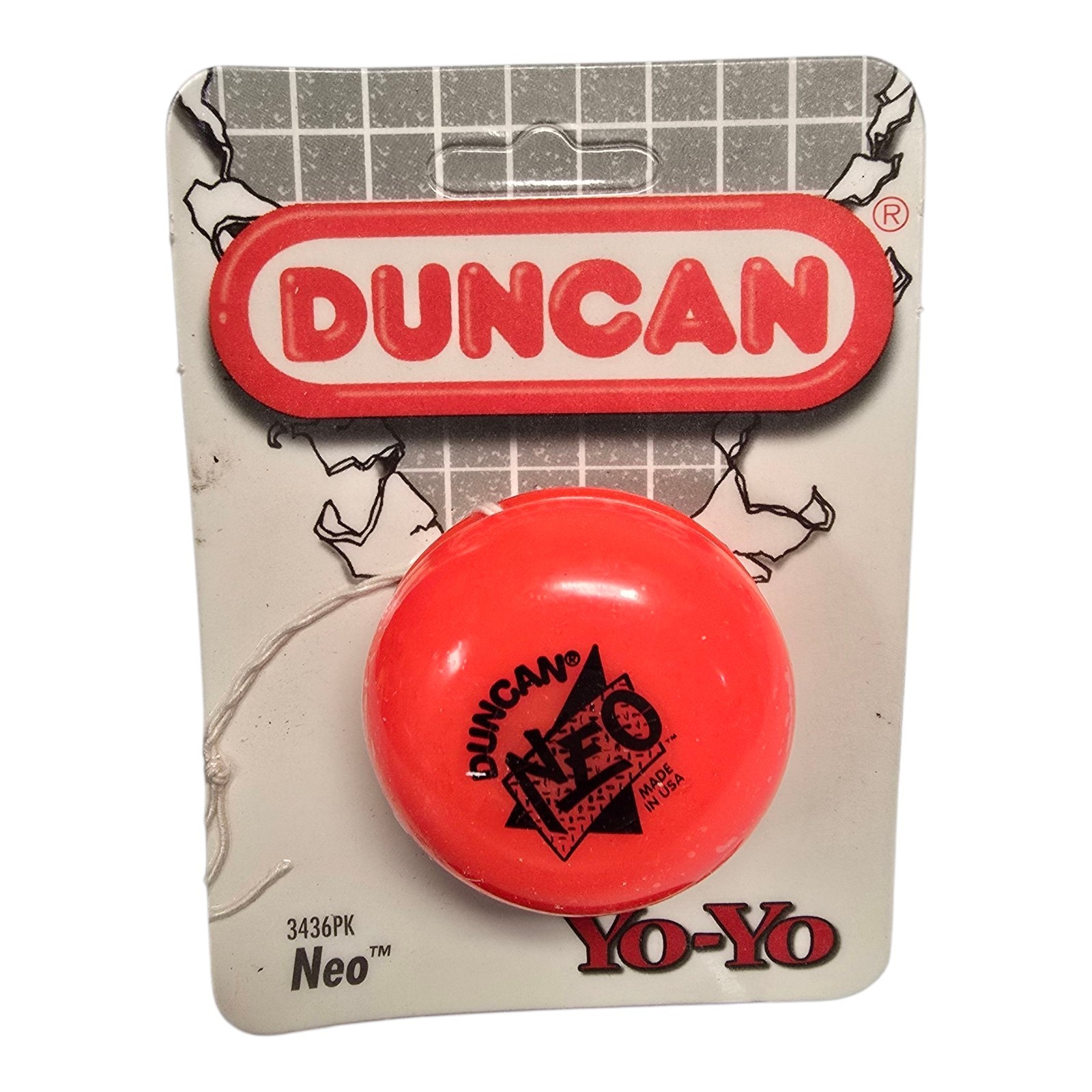 Vintage Factory Sealed Duncan Neo - Orange, Yo-Yo 3436PK NOS New Sealed Box 1997