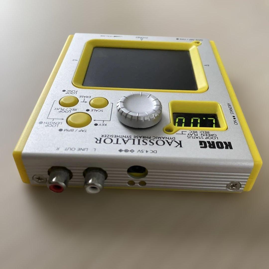 Korg KO-1 Kaossilator Dynamic Phrase Synthesizer Yellow Used