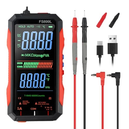 Digital Multimeter with USB Charging Capability Digital Multimeter Fully FS899L