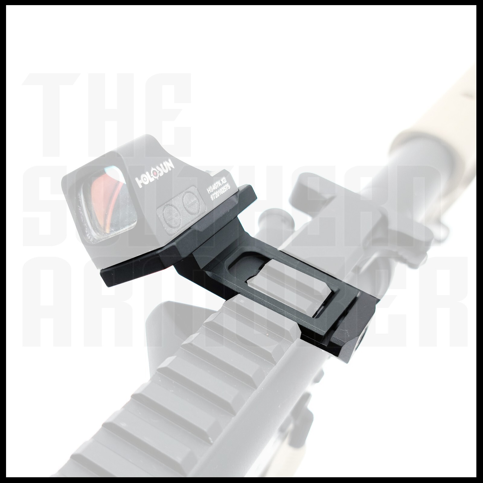 Ambidextrous Picatinny Offset Mount Base For RMSc 407K 507K Red Dot Sight Scope