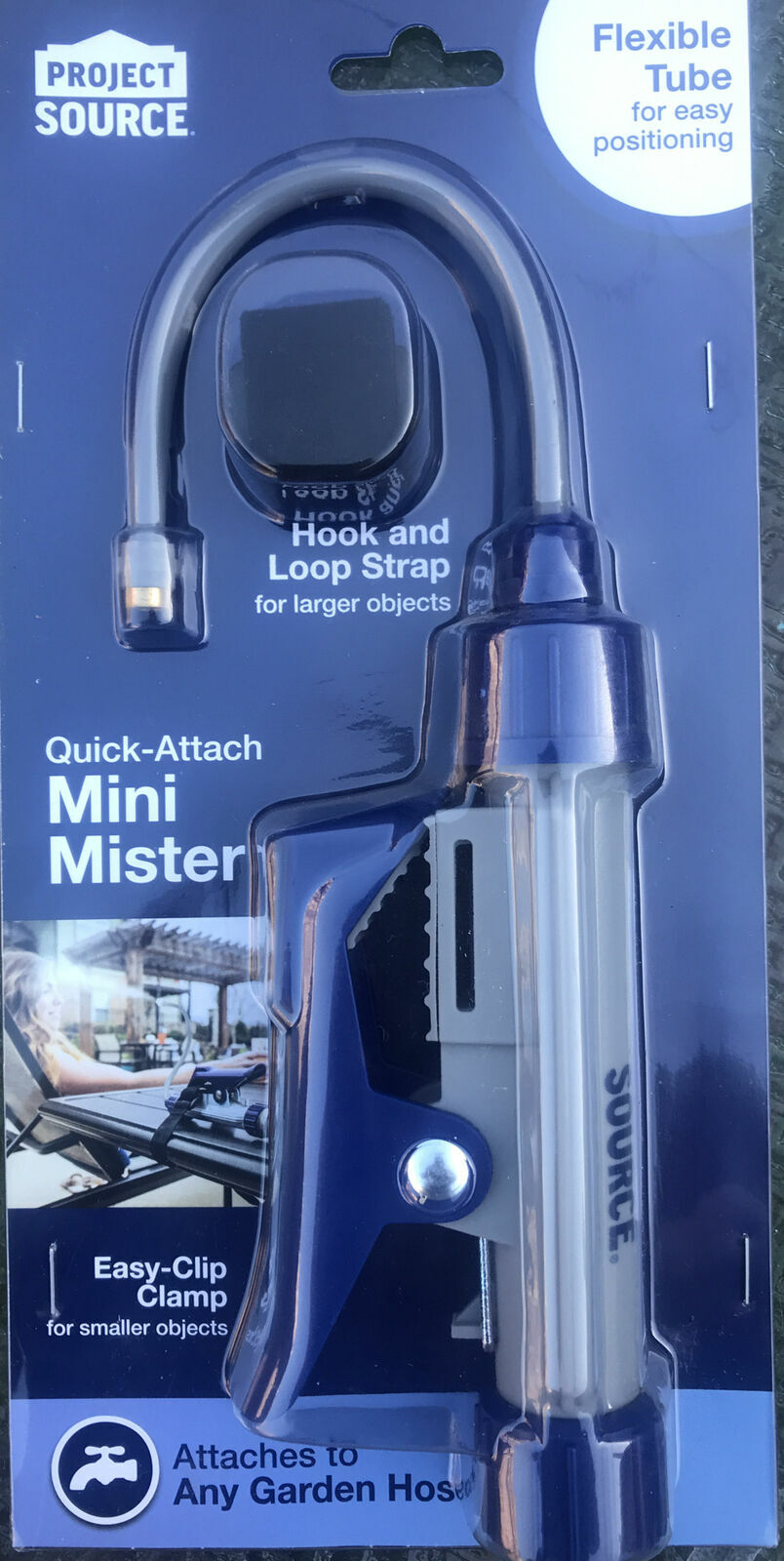 Stay Cool  Quick-attach 7-in Low Pressure 5-Sq ft Residential Misting System