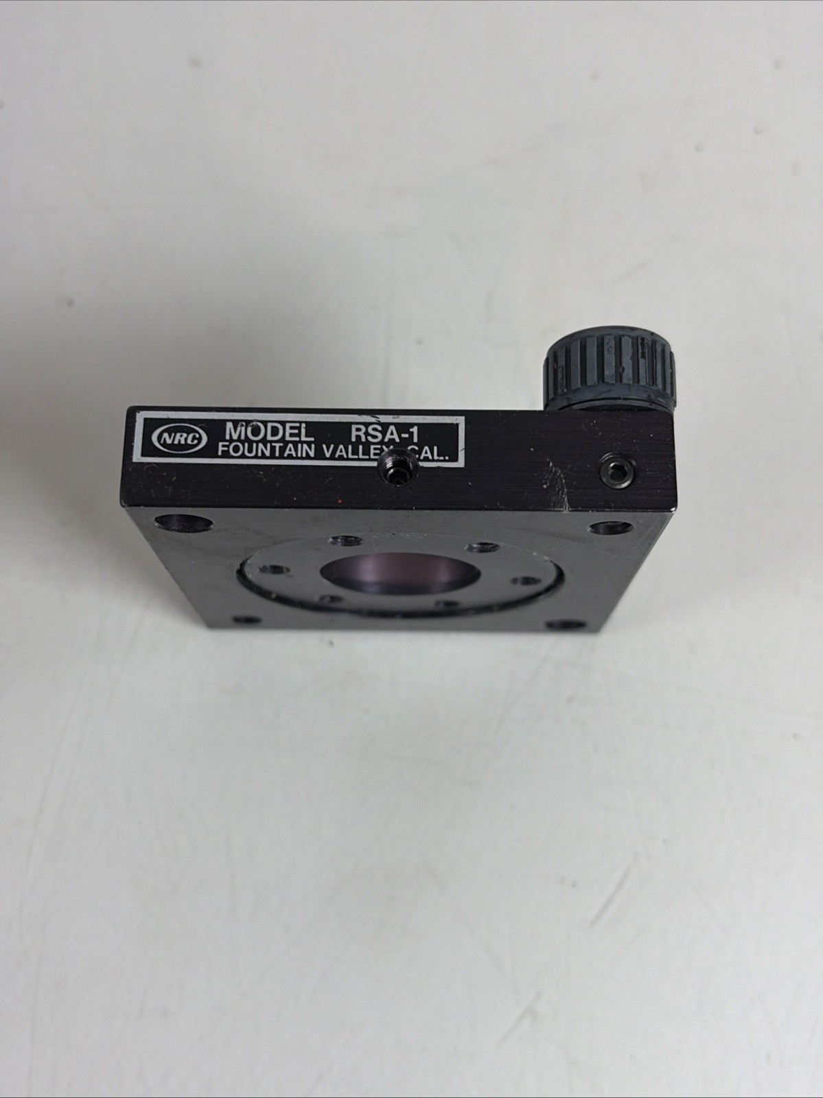 NRC Newport RSA-1 Linear Motion Stage Rotating