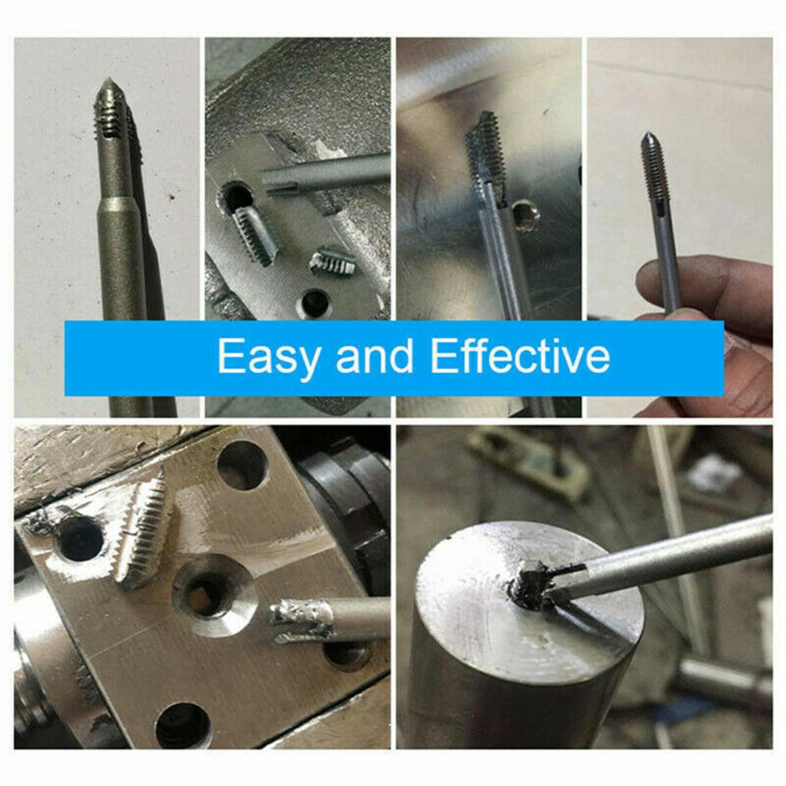 5pcs/Set 2#~6# (Metric/Standard) Broken Tap Extractor Removal Tool Kit 3/4 Claws