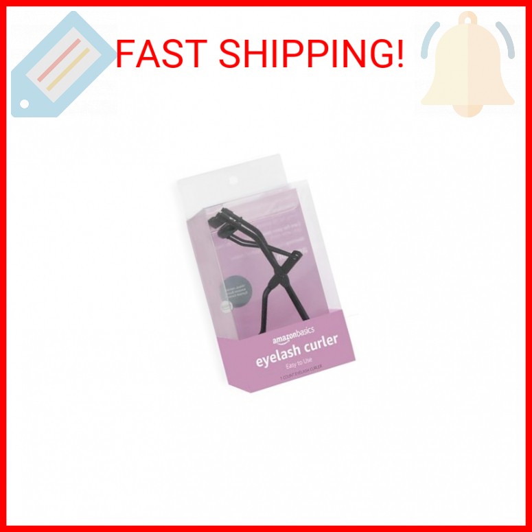 Amazon Basics Eyelash Curler, Easy to Use, Black