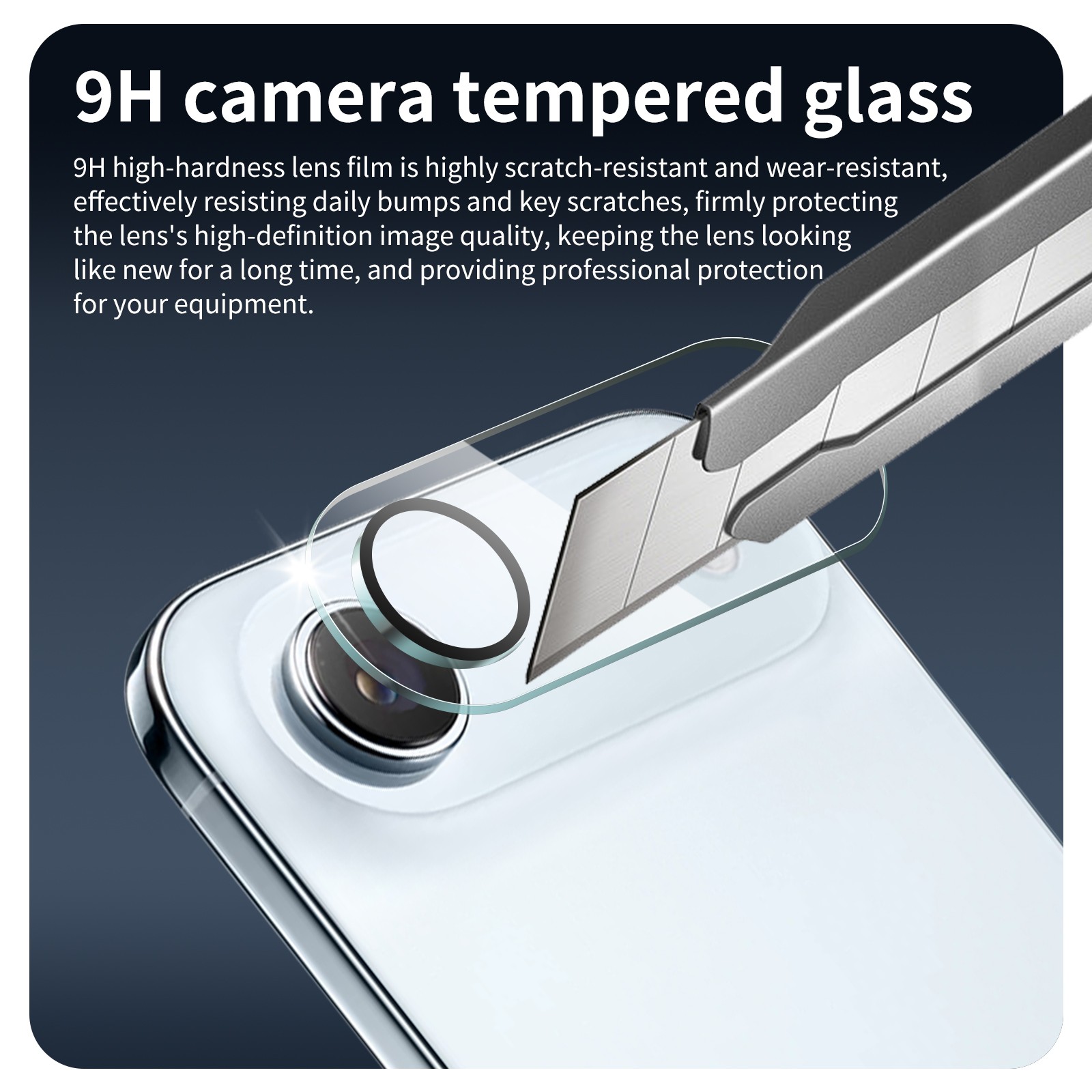 2 Pack For Apple iPhone 17 Air Camera Lens Protector Tempered Glass Camera Cover