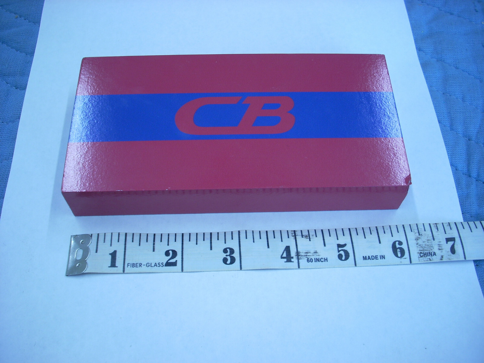 CB EYEGLASS RETAIL ADVERTISING PLACARD (BLUE & RED)