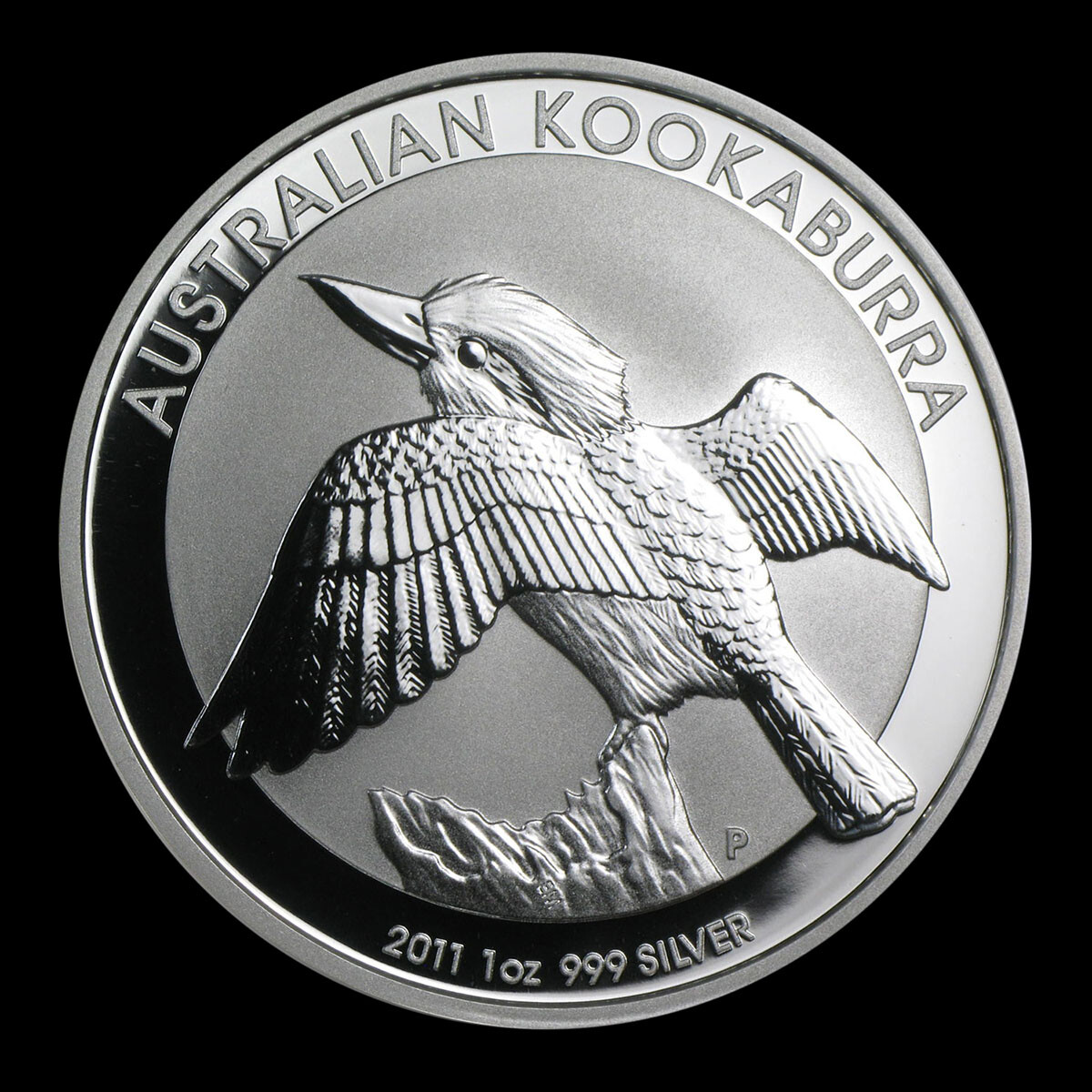 2011 1 oz 999 Silver Australian Kookaburra GEM BU Coin Perth Mint