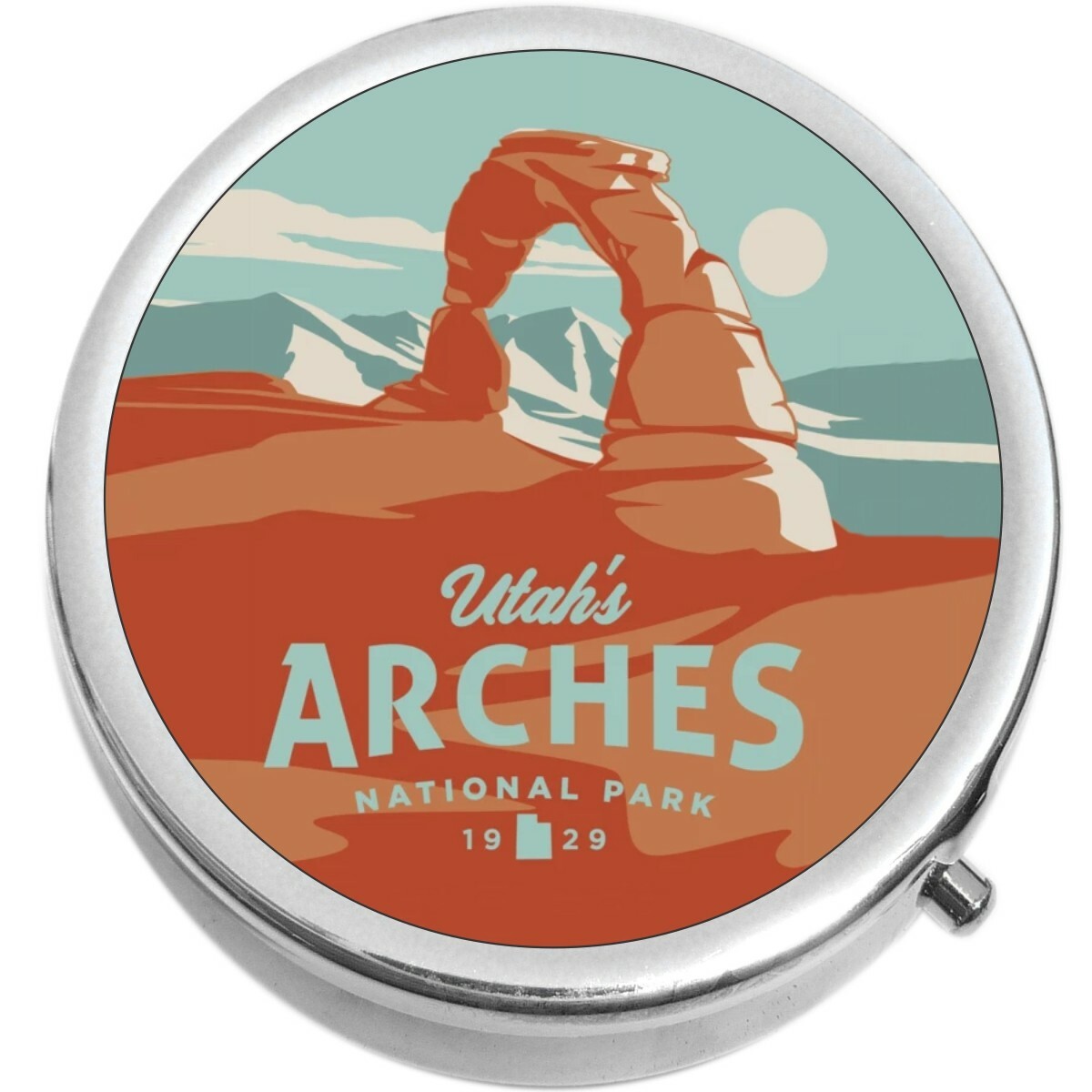 Arches National Park  Medicine Vitamin Pill Box