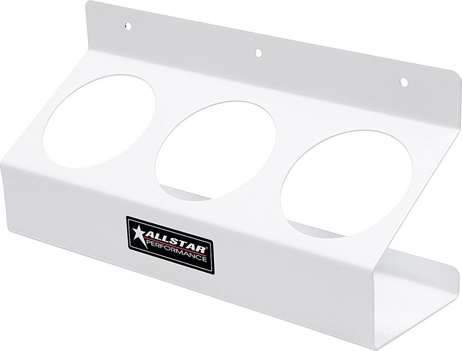 Allstar Performance 12201 Aerosol Can Holder White 3 Hole