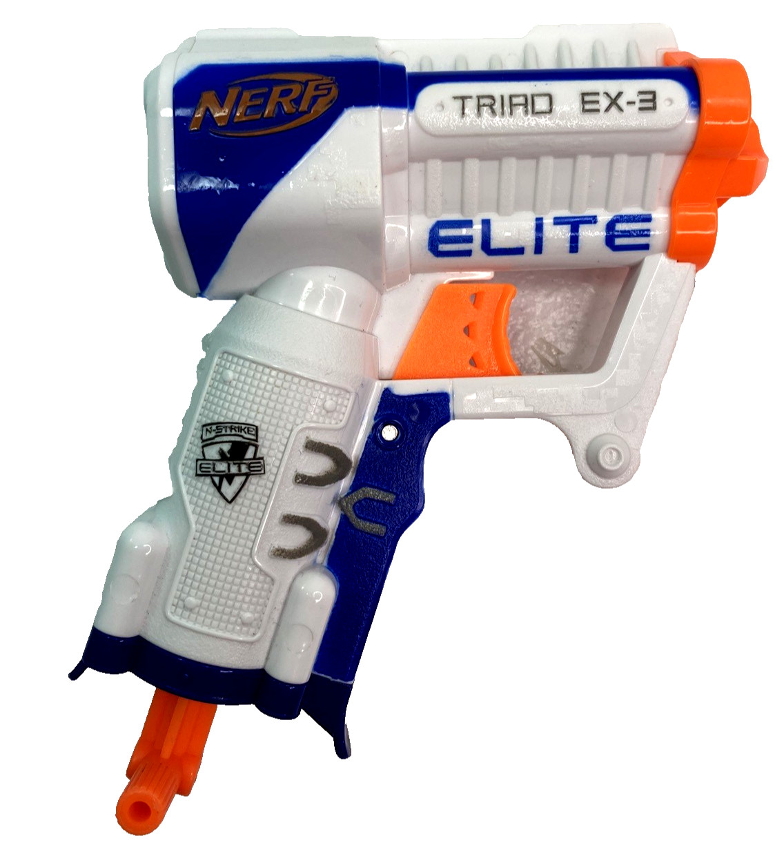 Nerf N-Strike Elite Triad EX-3 White Blue 5"
