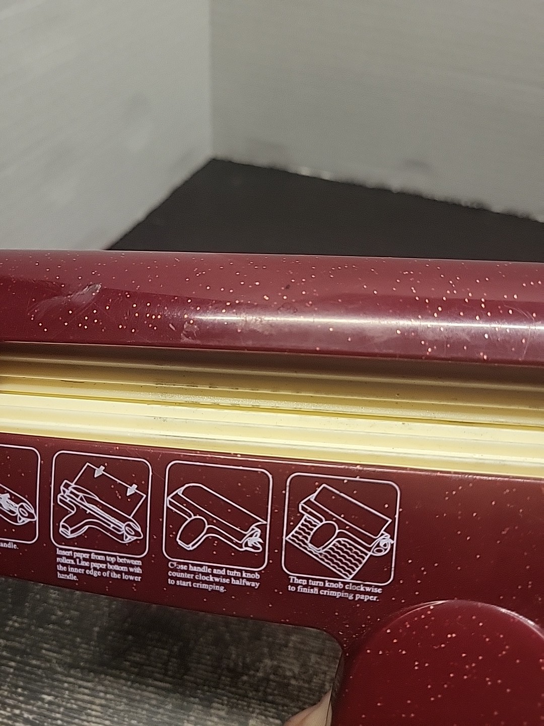 Marvy Uchida Corrugator Paper Crimper 8-1/2" Wavy