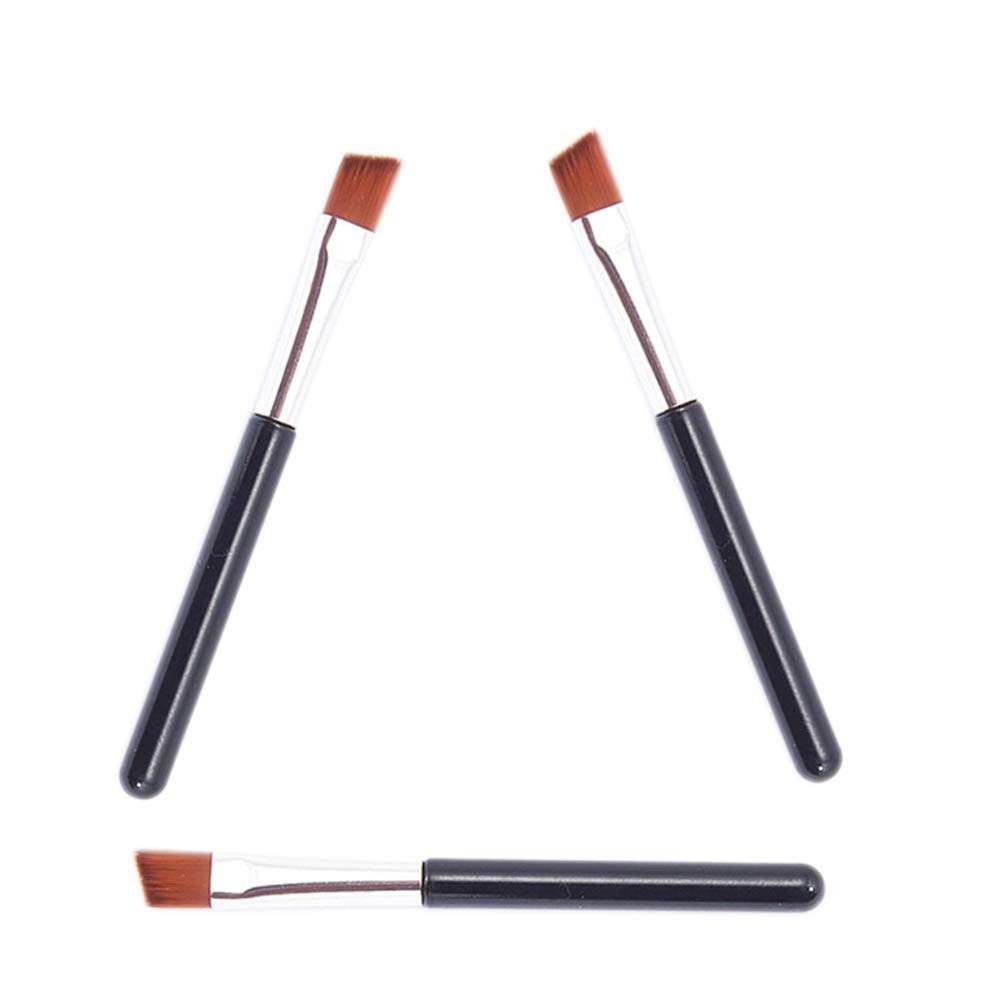 Eyebrow Brush Spoolie 10 PCS Angled Eye Brow Mini Portable Makeup Tool