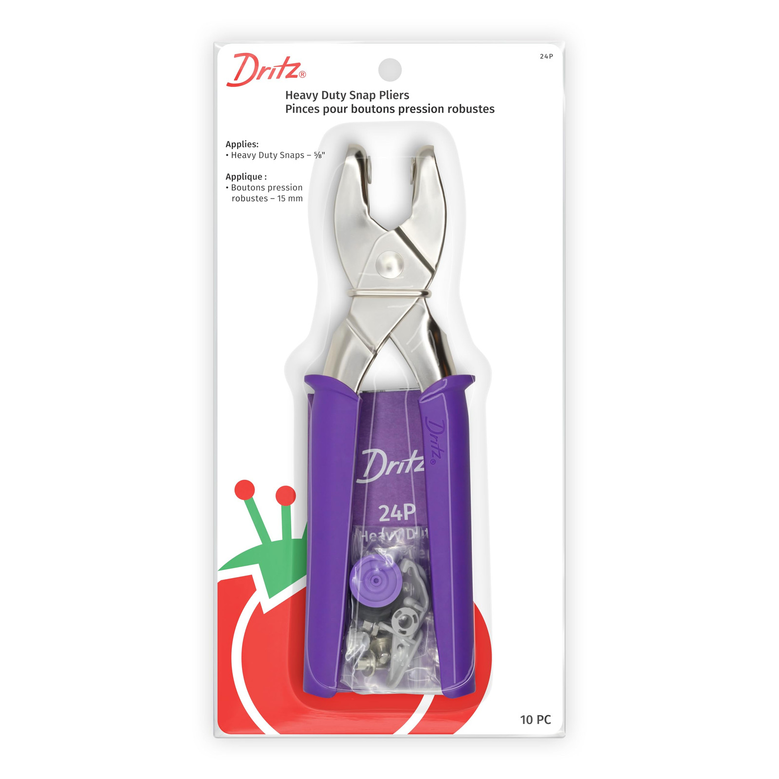 Dritz Heavy Duty Snap Pliers and Tools, Metal