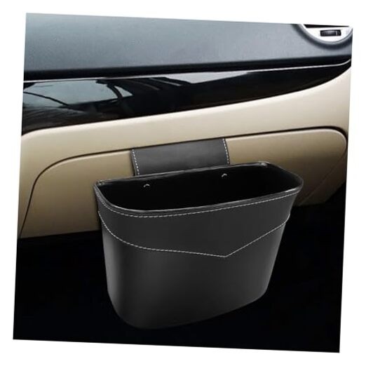 Mini Car Trash Can - Leak-Proof Hanging Car Garbage Can Auto Trash Bag GloveBox