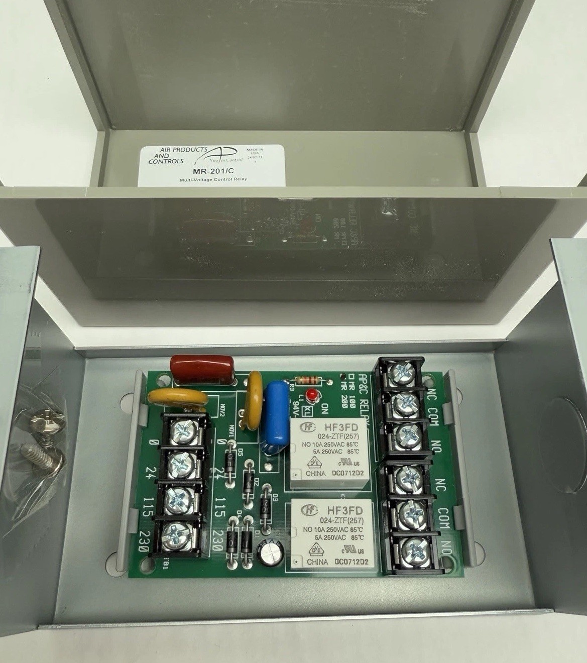 2088-9010 Multi Voltage Control Relay, MR-201/C Model