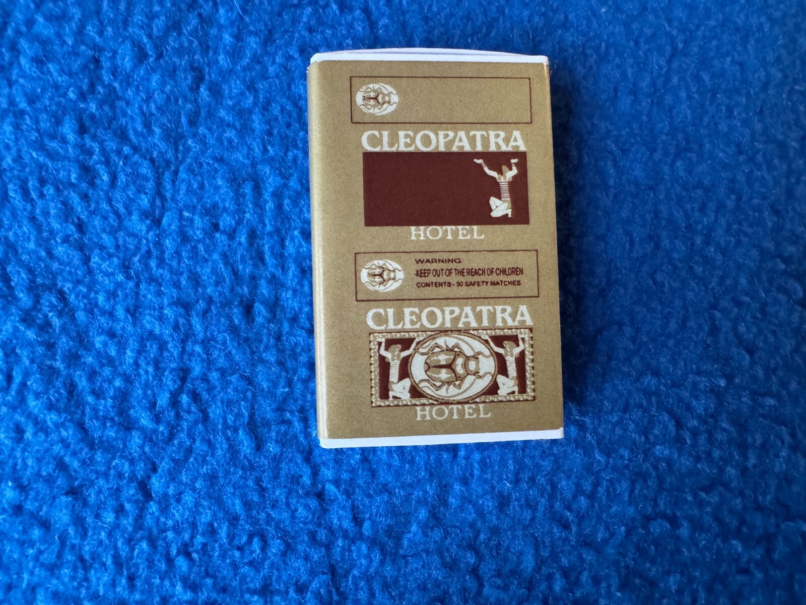 Constantine Cleopatra Hotel Match Box Prop Replica Bam Geek New Limited Edition