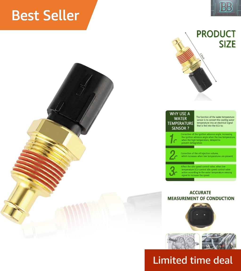 Engine Coolant Temperature Sensor for Chrysler, Jeep, Dodge - 150-230°F