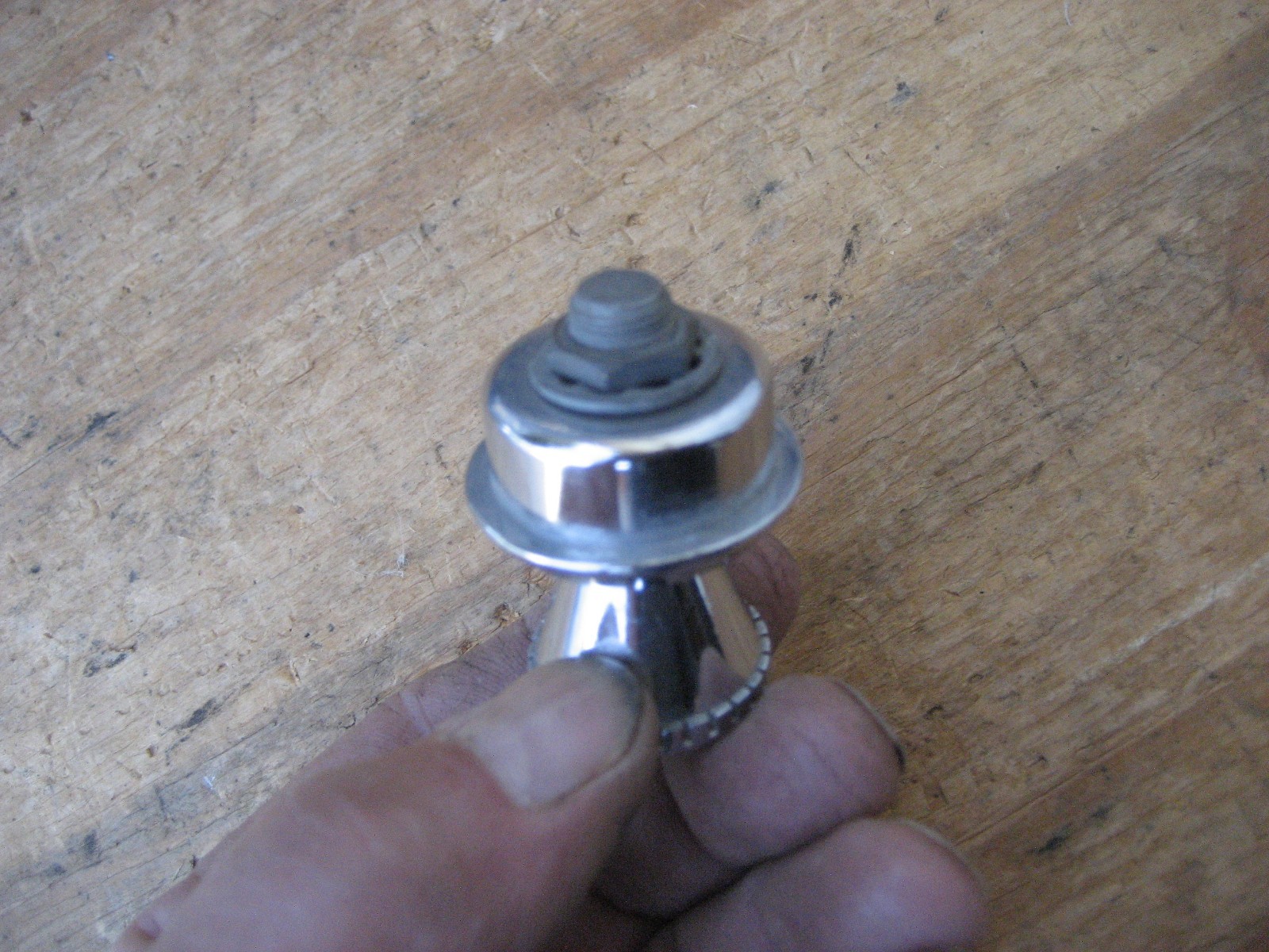 1953 1954 1955 CADILLAC DASH CIGARETTE LIGHTER ELEMENT OUTLET PORT PLUG W/KNOB
