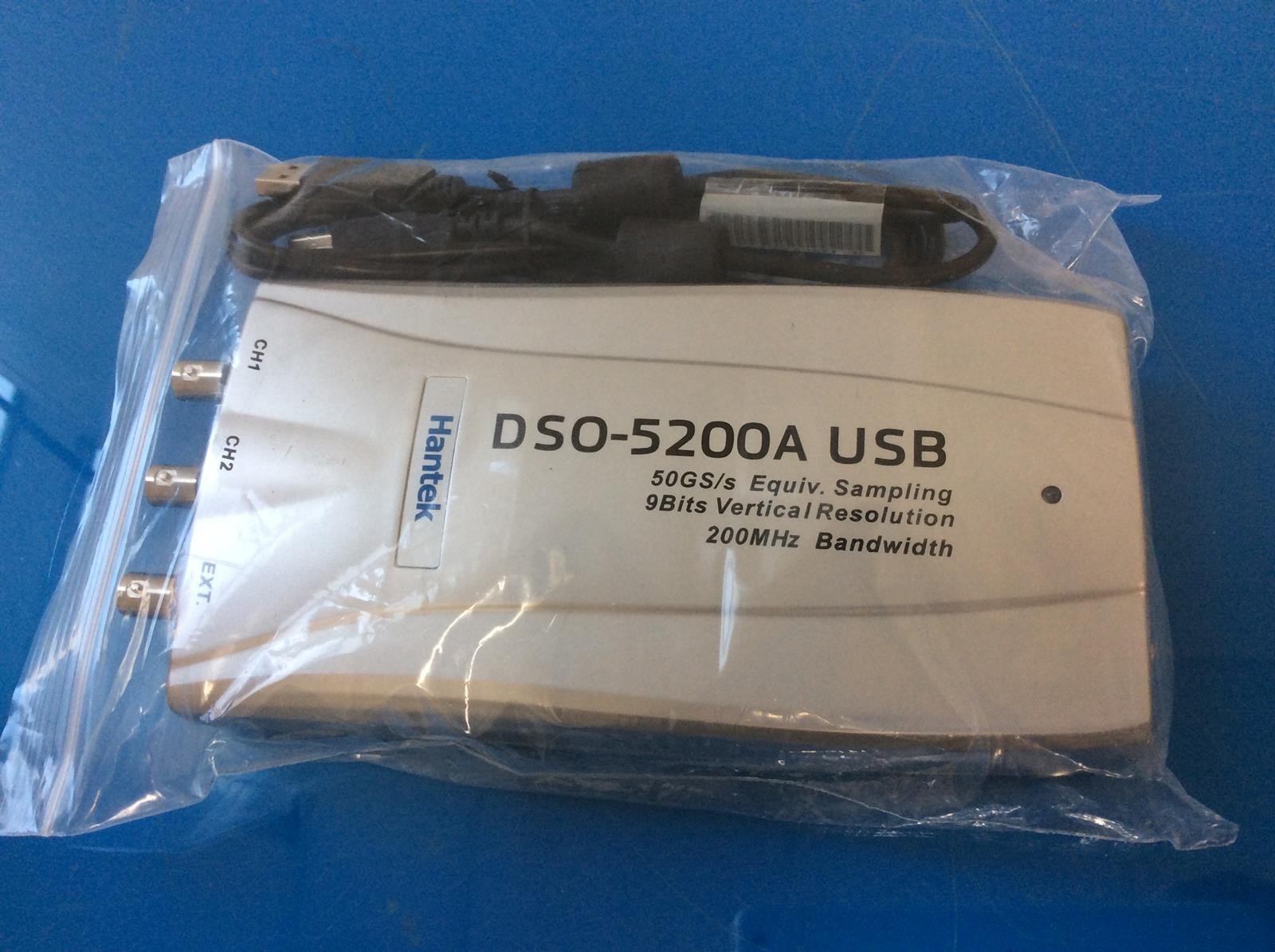 HANTEK DSO-5200A USB DIGITAL STORAGE OSCILLOSCOPE