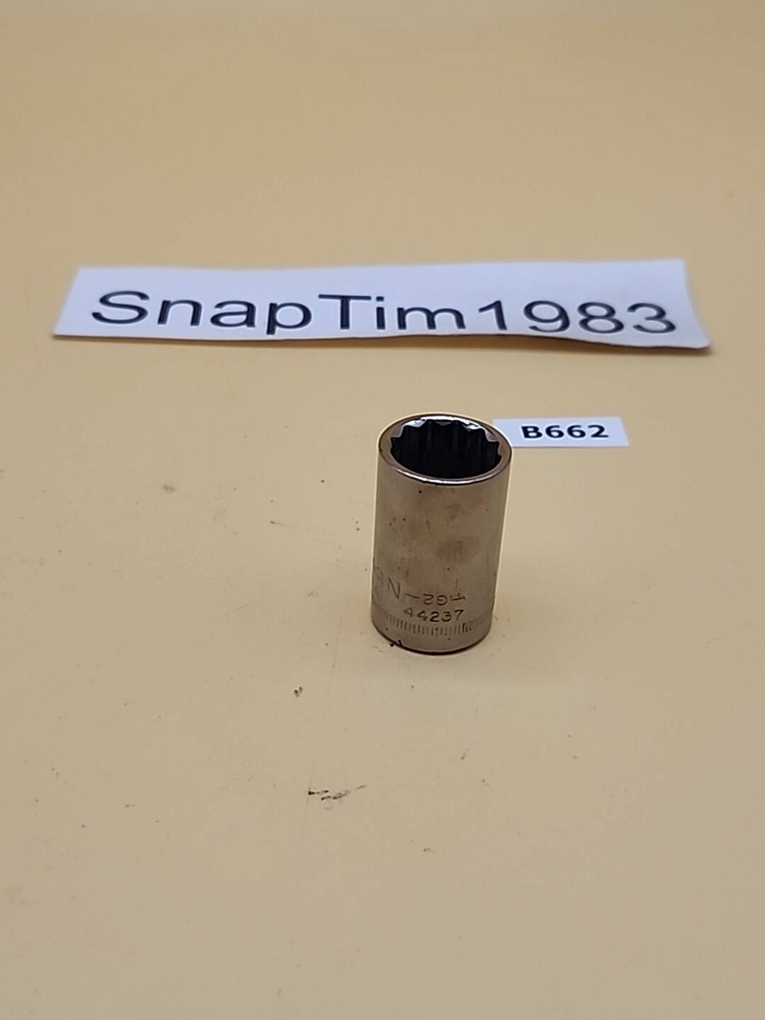 Craftsman Tools 17mm Socket 1/2" drive 12 point -G2- 44237 USA