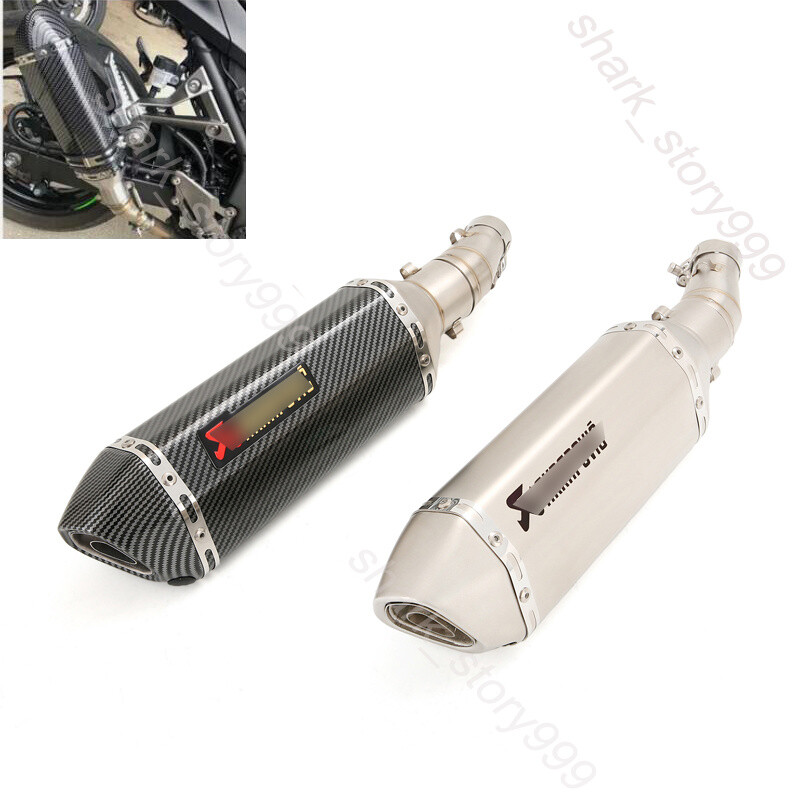 For Kawasaki Ninja 300 2013-2018 Z300 Z250 System Muffler Tips Exhaust Mid Pipe