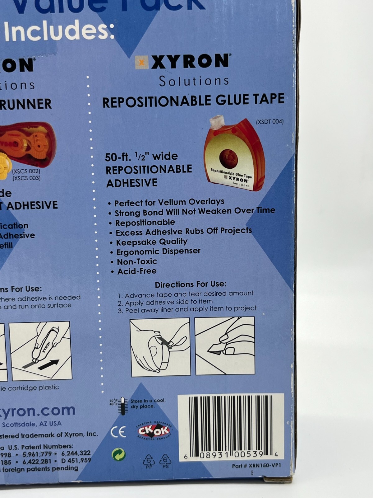 VTG NOS XYRON Create a Sticker Model 150 Essential Tools Value Pack Circa 2003!