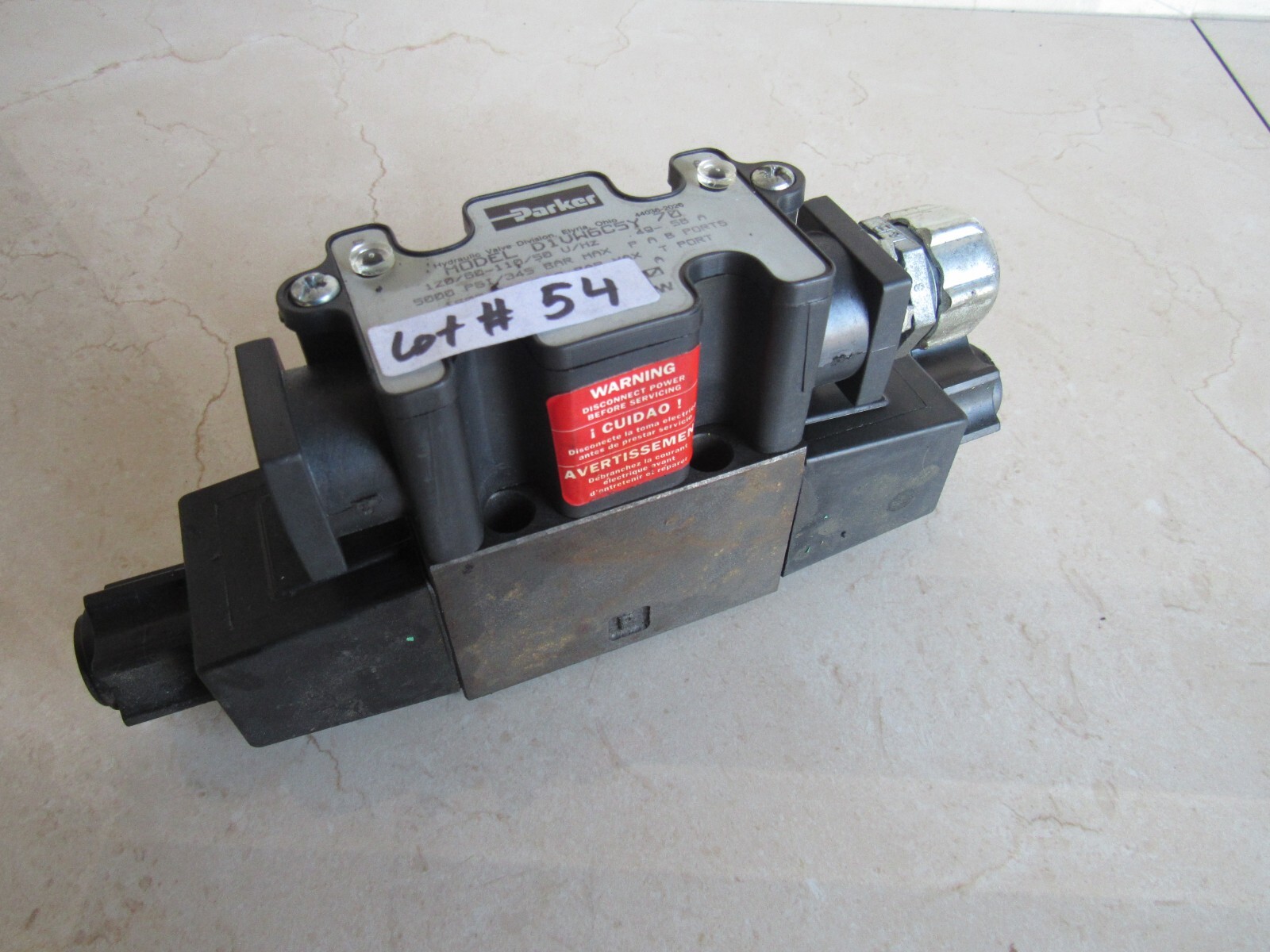 Parker D1VW6C5Y-70 D1VW6C5Y70 Lot # 54 Listed by Mike