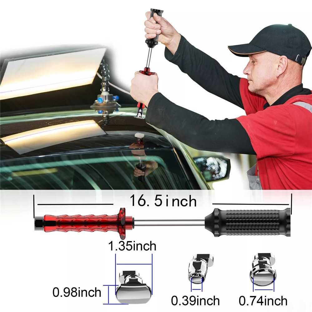 WOYO PDR100 Slide Hammer Dent Puller Cold Glue Car Dent Tool Paintless Dent