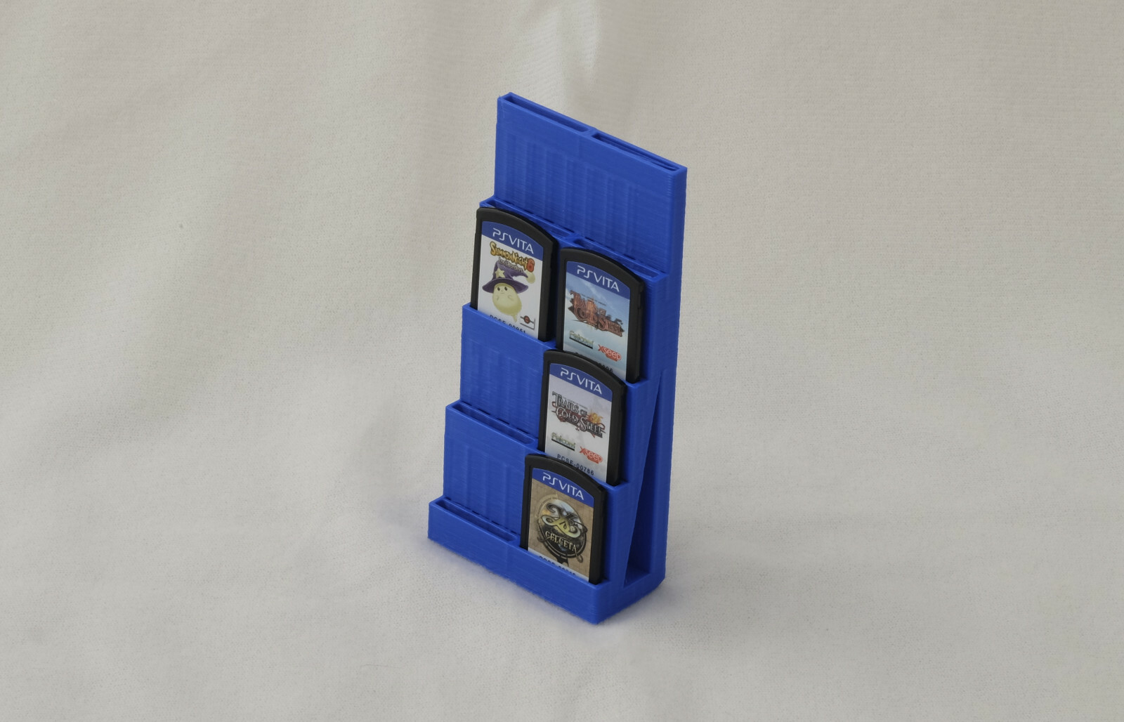Pair of 10-cartridge(5x2) display stands for Playstation Vita - Print to Order