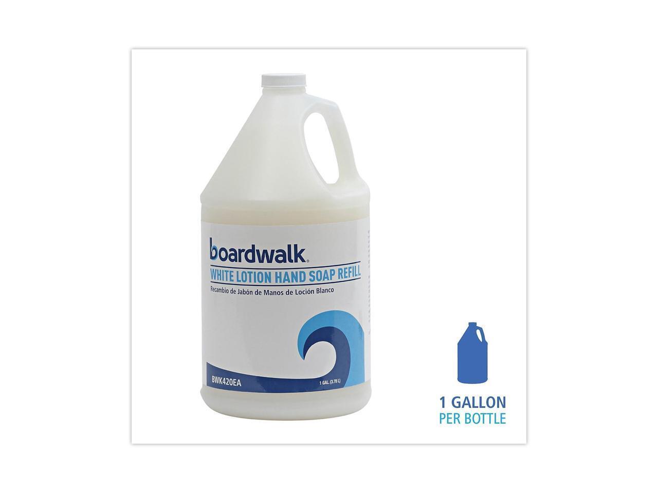 Boardwalk Mild Cleansing Lotion Soap Floral Scent Liquid 1gal Bottle 4/Carton
