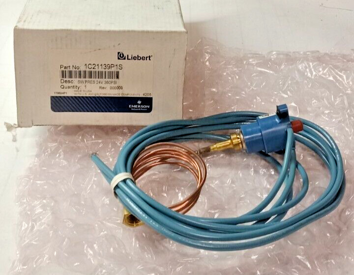 NEW LIEBERT JOHNSON CONTROLS PRESSURE SWITCH 360 PSI 24V  1C21139P1S / P100DA-79