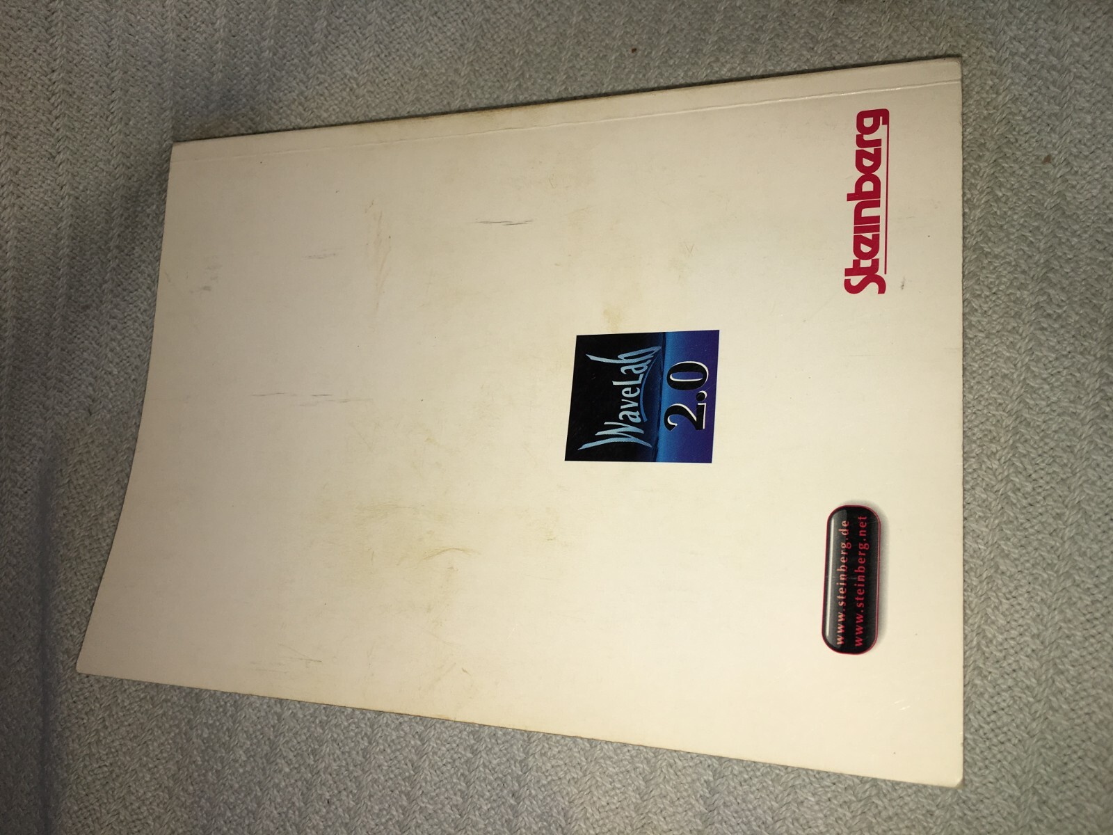 Steinberg Wavelab 2.0 PC Version Soft Back Book