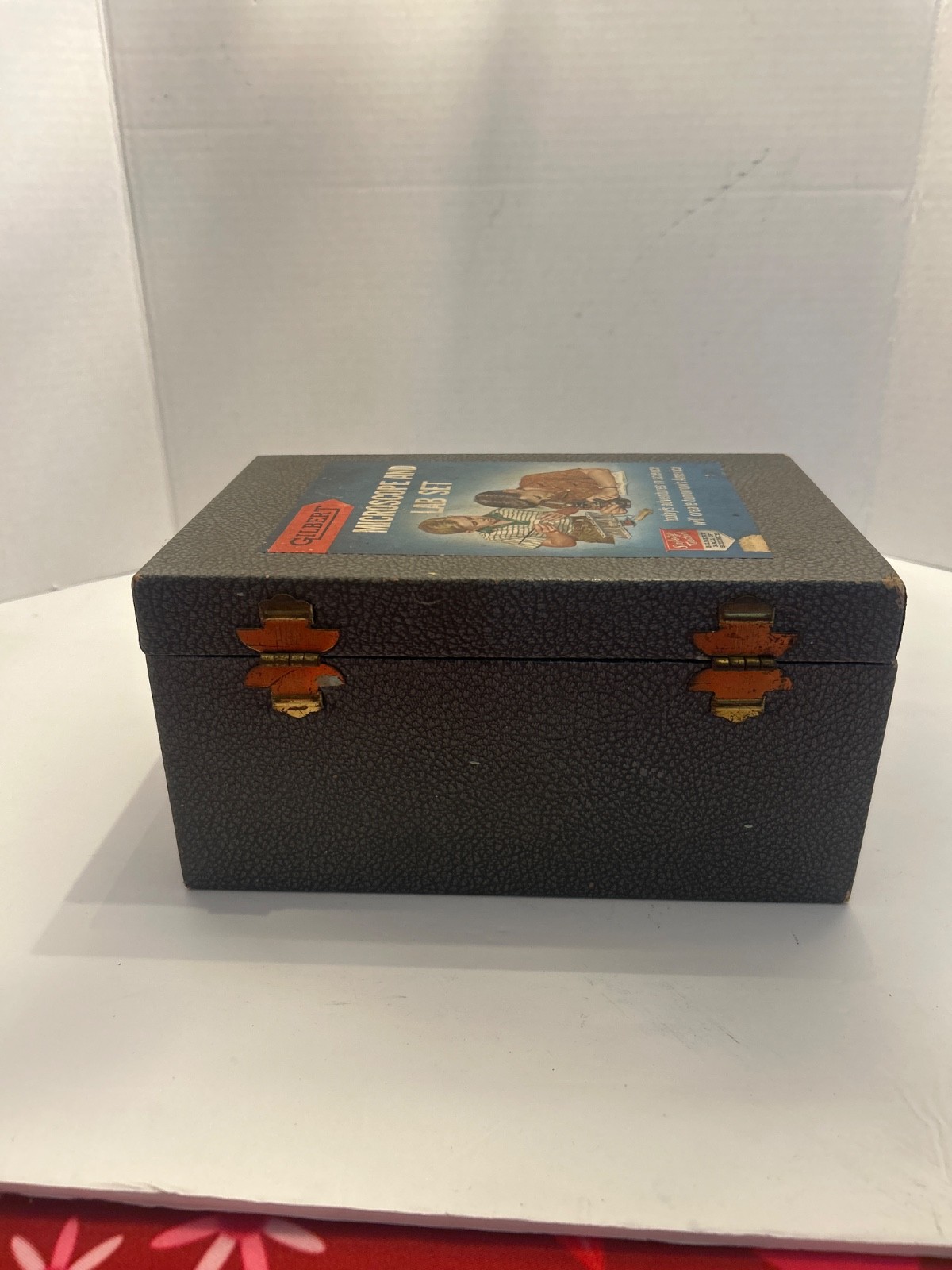 Vintage 1950’s Gilbert Microscope & Box
