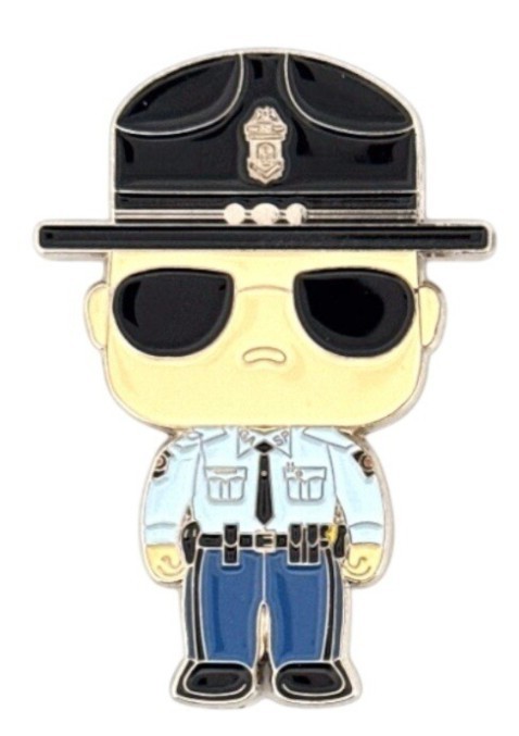 Georgia State Patrol Mini Trooper Challenge Coin Funko Style GSP Police Coin V1