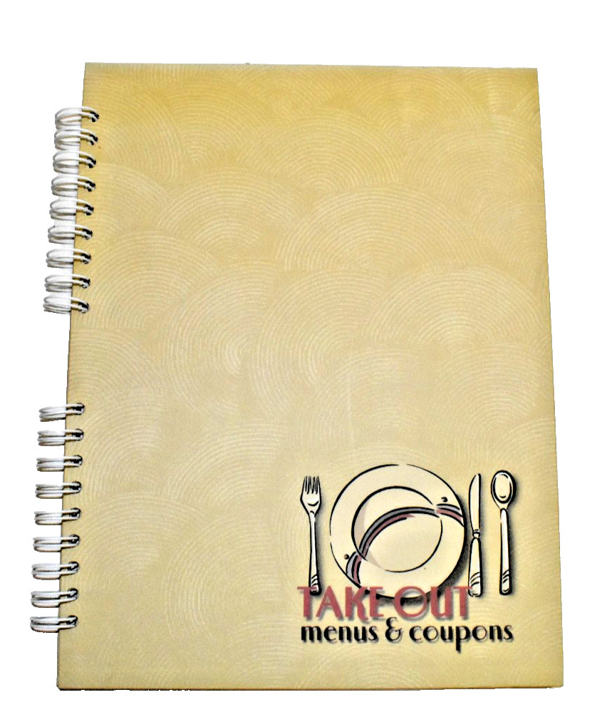 Takeout Menu Holder Organizer, Restaurant Coupon & Menu Organizer