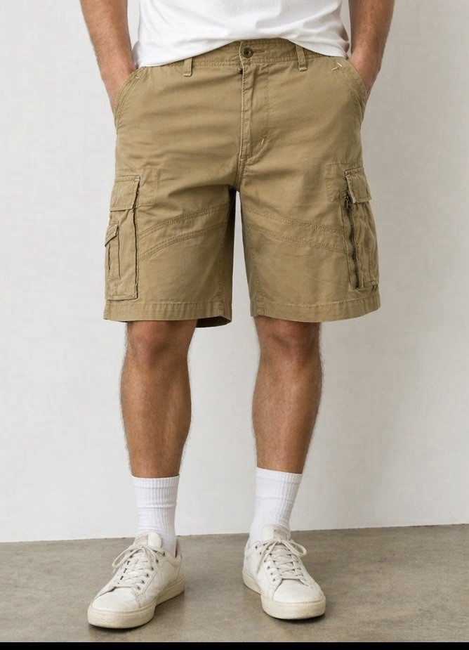 Polo Ralph Lauren Cargo Shorts Mens Surplus Fit Utility Military Khaki Pockets