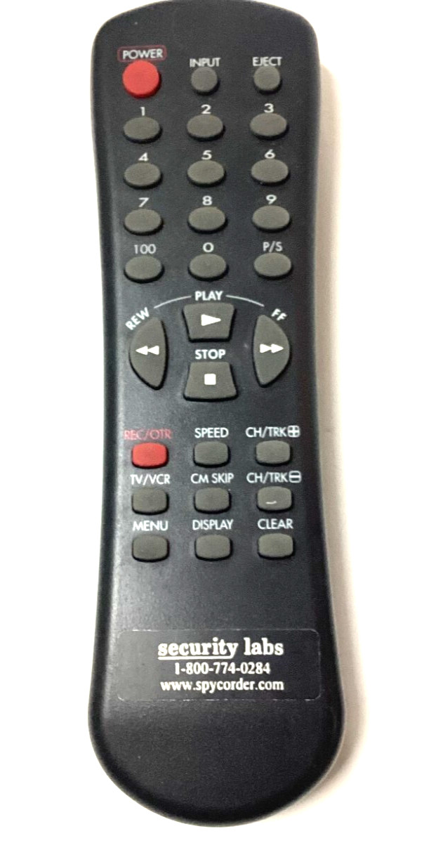 Security Labs DVR Remote