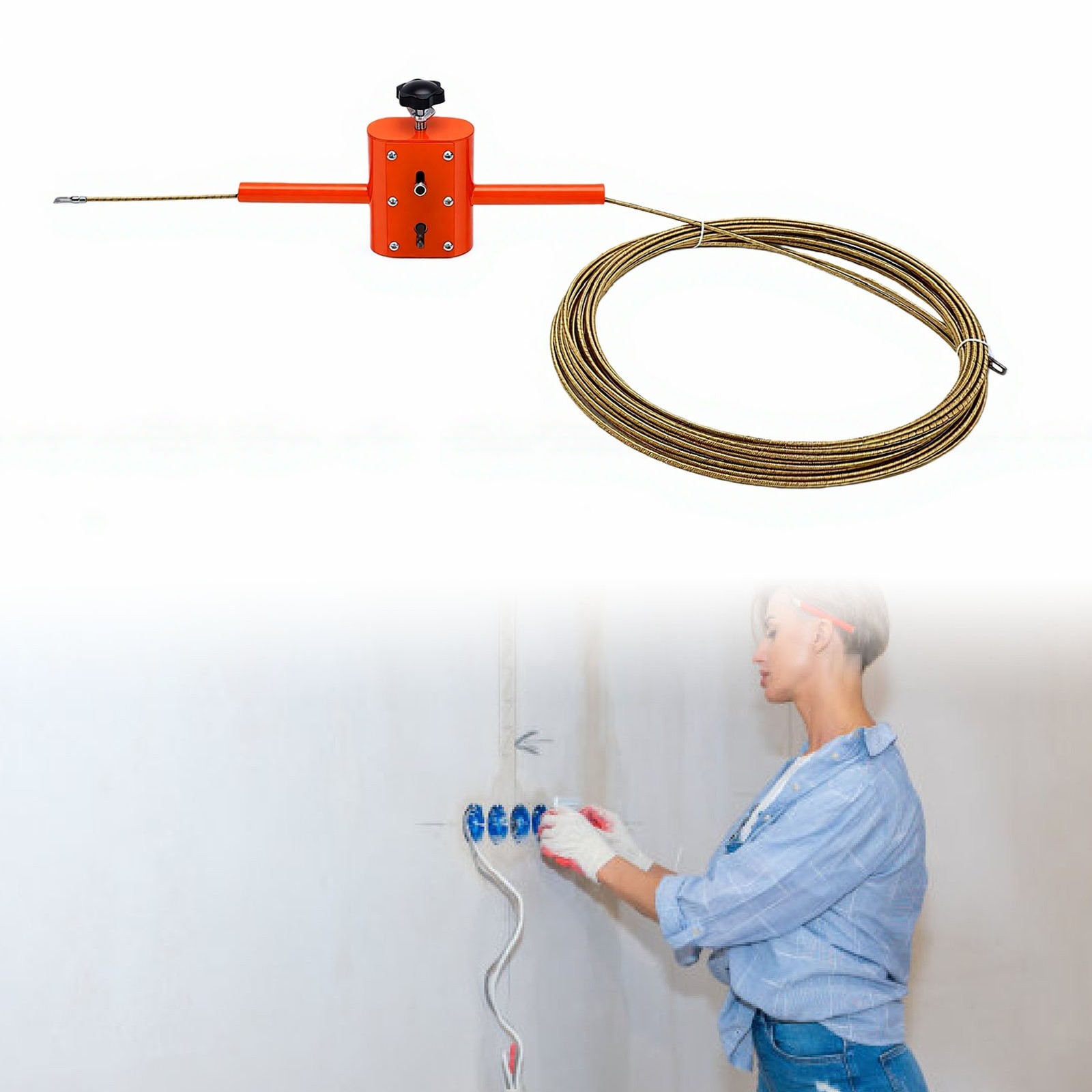 Electric Drill Wire Puller Efficient Tool For Easy Cable Threading Recommended