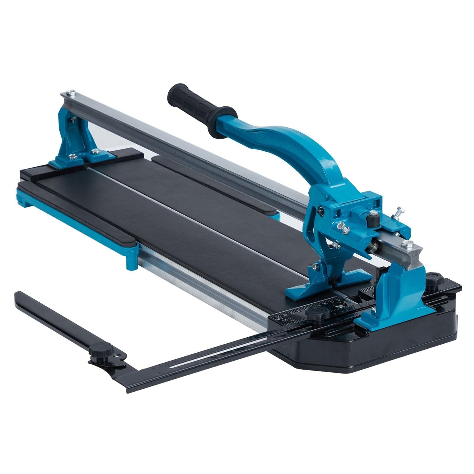 Manual Tile Cutter 24in, Single Rail with Double Brackets & Anti-Skid Duty Heavy