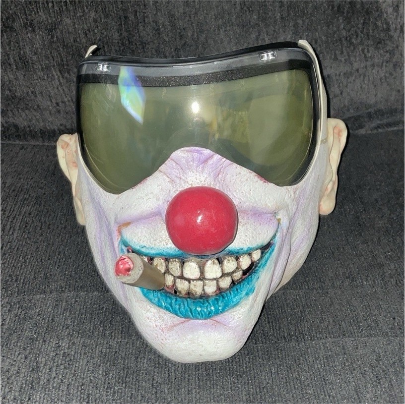Dye Invision i4 Paintball Mask Clown Theme Multicolor Custom Shell w/ Box
