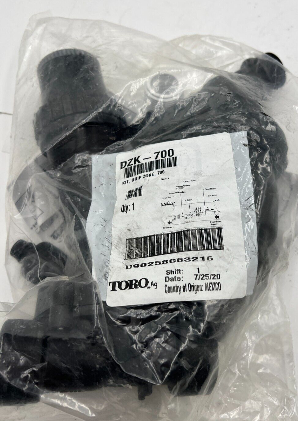 Toro Genuine OEM Drip Zone 700 Assembly DZK-700
