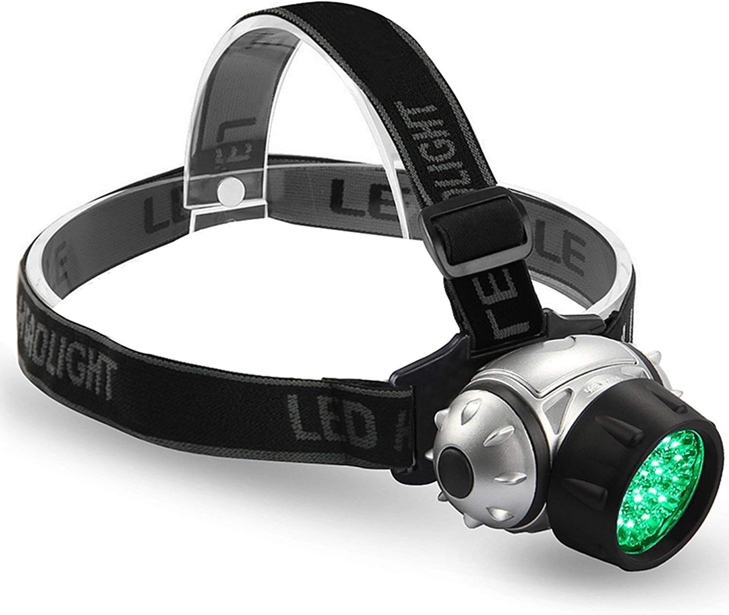 19-Bulb LED Green Light Grow Room Headlight