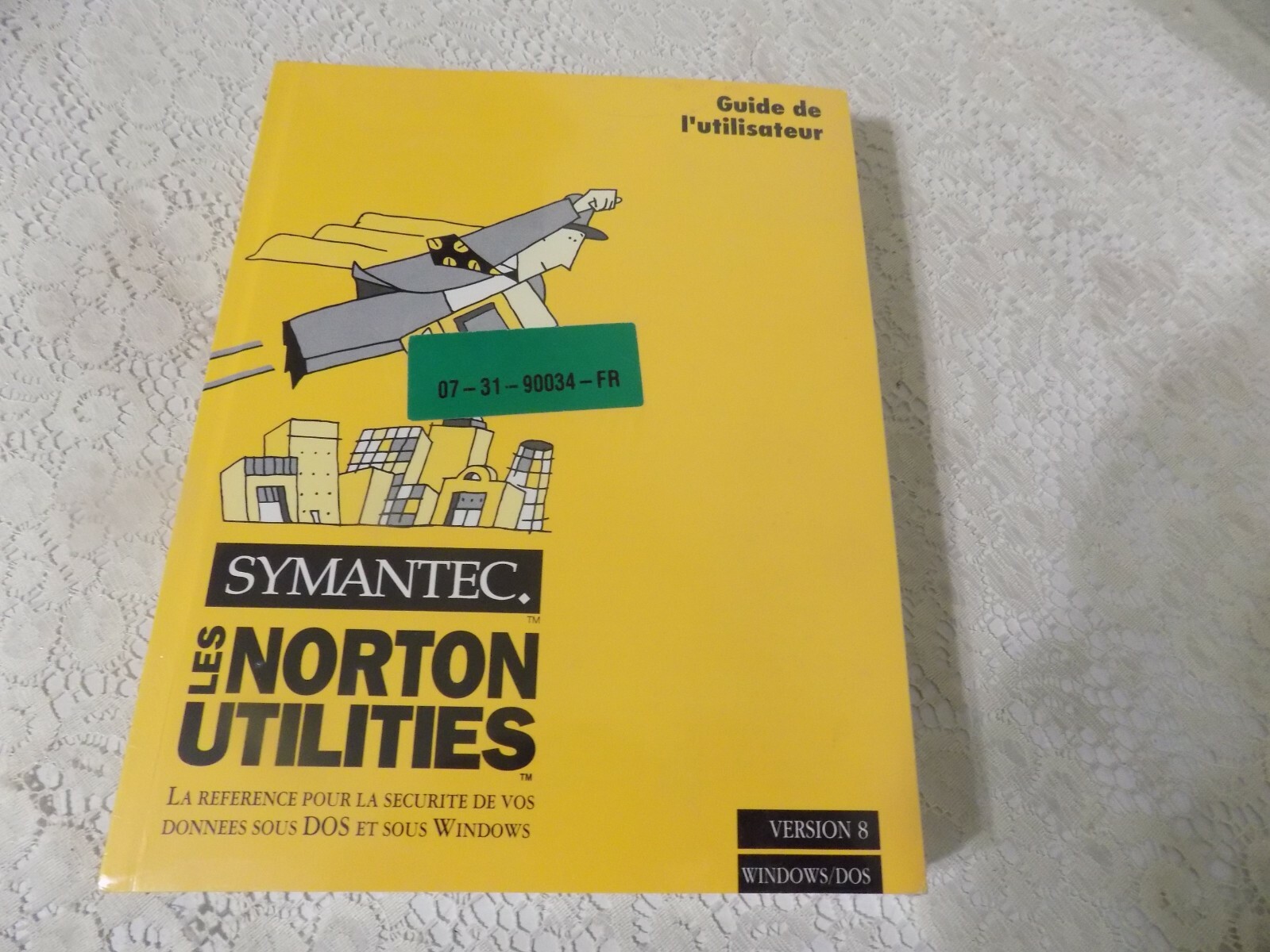 Symantec Norton Utilities Version 8.0 FRENCH EDITION 1994, New Sealed