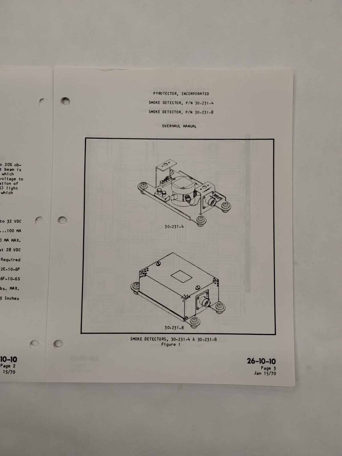 Pyrotector Incorporated Smoke Detector Overhaul Manual-Original