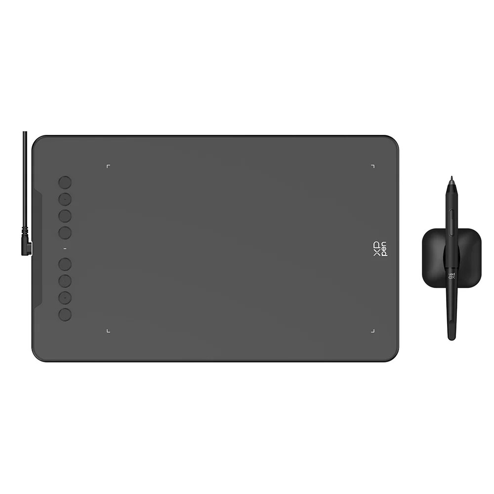 XPPen Deco01 V3 10" Graphics Drawing Tablet 16384 Levels 8 Shortcut Keys