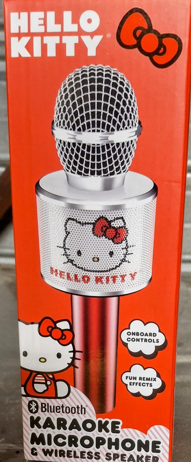 HELLO KITTY Karaoke Microphone & Wireless Speaker Brand New in Box